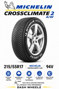 215/55R17 MICHELIN CROSSCLIMATE2 A/W 94V