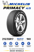 215/55R17 MICHELIN PRIMACY A/S 94V
