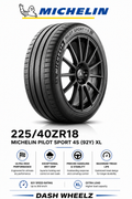 225/40ZR18 MICHELIN PILOT SPORT 4S (92Y) XL