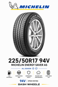 225/50R17 MICHELIN ENERGY SAVER AS 94V