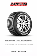 225/60R17 ARISUN ZP01 99H
