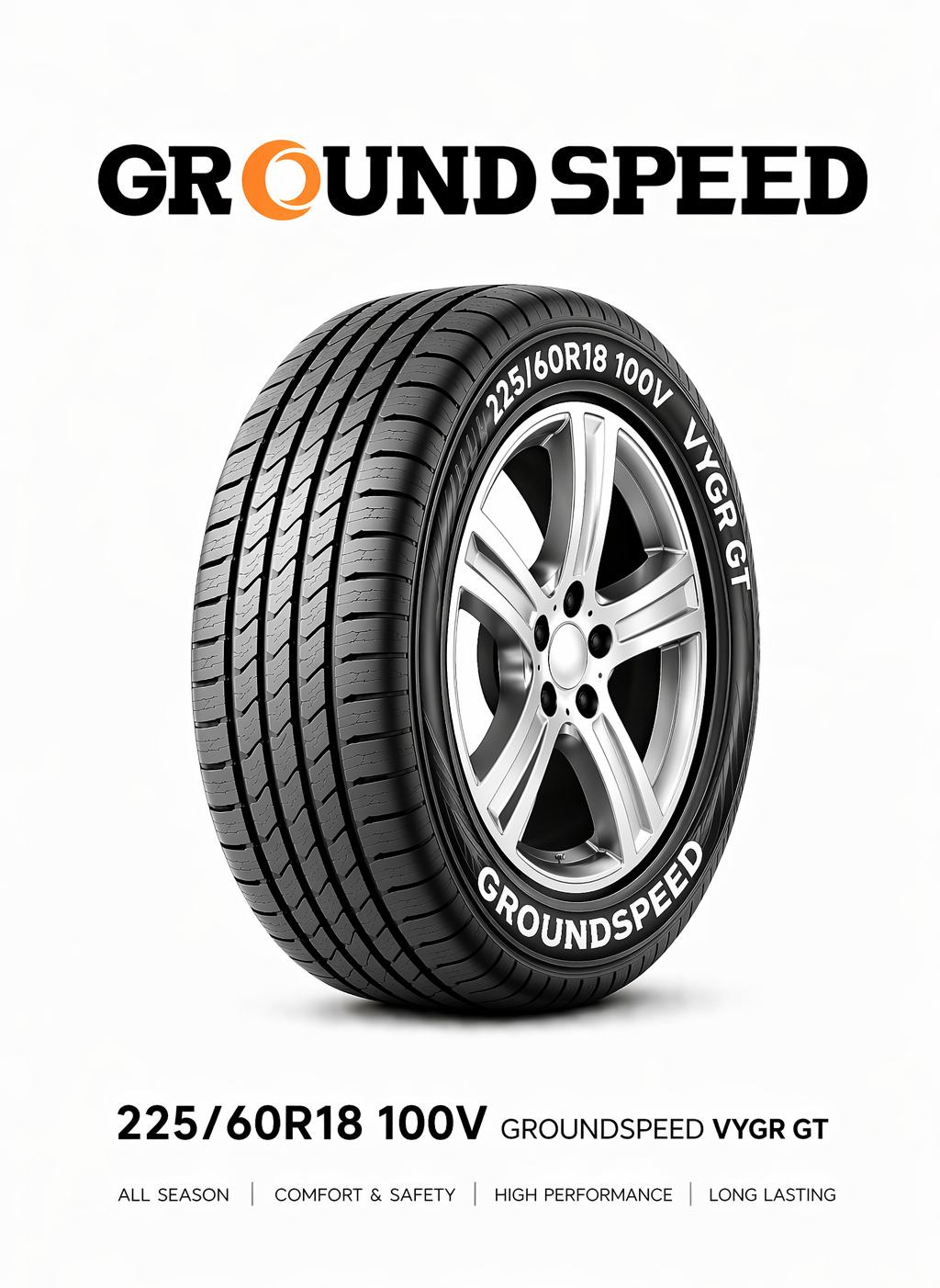 225/60R18 GROUNDSPEED VOYAGER GT 100V
