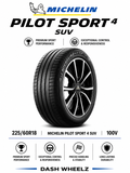 225/60R18 MICHELIN PILOT SPORT 4 SUV 100V
