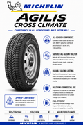 225/75R16C MICHELIN AGILIS CROSS CLIMATE 121/120R E