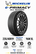 235/40R19 MICHELIN E PRIMACY ALL SEASON 96W XL