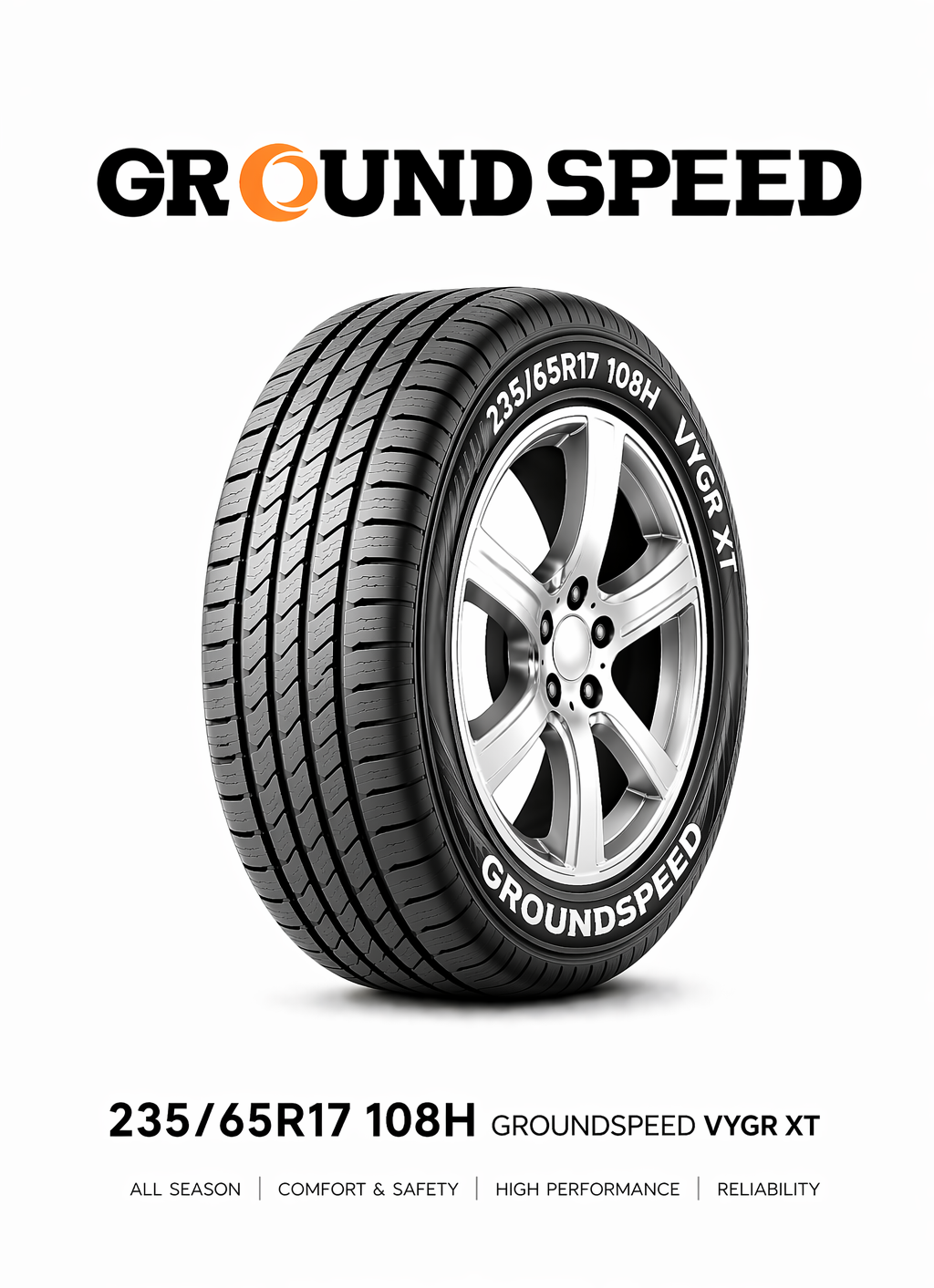 235/65R17 GROUNDSPEED VOYAGER XT 108H