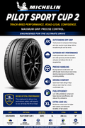 245/35ZR19 MICHELIN PILOT SPORT CUP 2 (93Y) XL