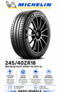 245/40ZR18 MICHELIN PILOT SPORT 4S (97Y) XL