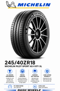 245/40ZR18 MICHELIN PILOT SPORT AS 4 97Y XL