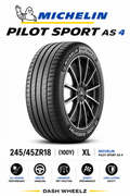 245/45ZR18 MICHELIN PILOT SPORT AS 4 100Y XL