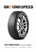 245/50R20 GROUNDSPEED VOYAGER XT 102W