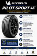 255/35R19 MICHELIN PILOT SPORT 4S 96Y XL