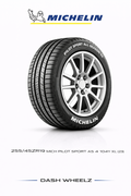 255/45ZR19 MICH PILOT SPORT AS 4 104Y XL (23)
