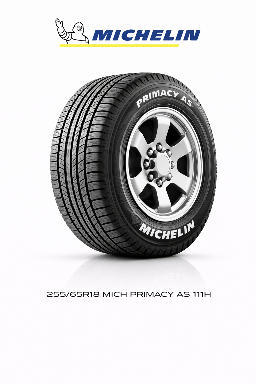 255/65R18 MICH PRIMACY AS 111H