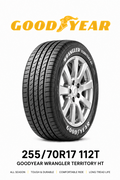 255/70R17 GOODYEAR WRANGLER TERRITORY HT 112T