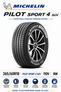 265/60R18 110V BW Michelin Pilot Sport 4 SUV