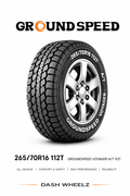 265/70R16 GROUNDSPEED VOYAGER A/T 112T