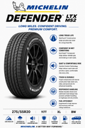 275/55R20 117T XL BW Michelin Defender LTX MS2