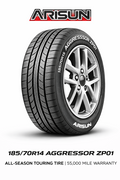 185/70R14 ARISUN  AGGRESSOR ZP01