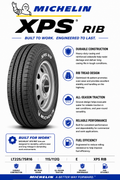 LT225/75R16 MICHELIN XPS RIB 115/112Q E