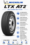 LT245/75R16 120/116R E BW Michelin LTX AT2