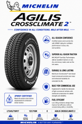LT245/75R17 MICHELIN AGILIS CROSSCLIMATE 2 121/118R E