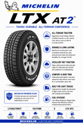 LT245/75R17 MICHELIN LTX AT2 121/118R E