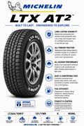LT265/70R17 121/118R E ROWL Michelin LTX AT2