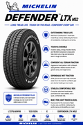 LT275/65R18 MICHELIN DEFENDER LTX MS2 123/120S E
