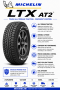 LT275/65R18 MICHELIN LTX AT2 123/120R E ROWL