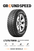 LT275/70R18 GROUNDSPEED VOYAGER A/T E/10 122S