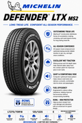 LT275/70R18 MICHELIN DEFENDER LTX MS2 125/122S E
