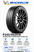 P245/40ZR18 MICHELIN PILOT SUPER SPORT ZP (93Y) RFT
